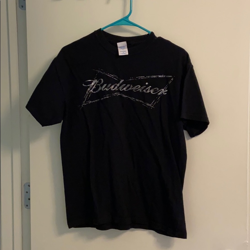 Black, Budweiser T-Shirt